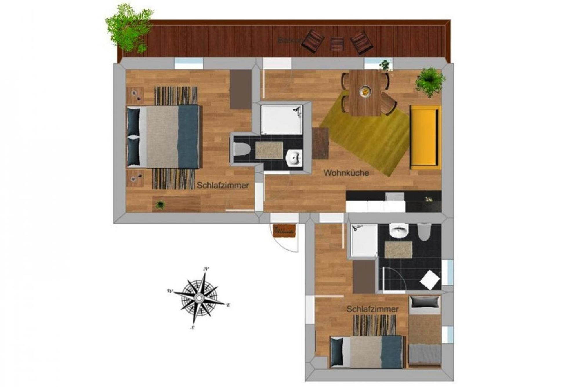 Appartamento Flat In Krimml With A Balcony Esterno foto